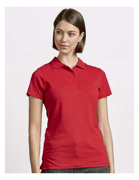 PRM-4025-Womens Jersey Polo