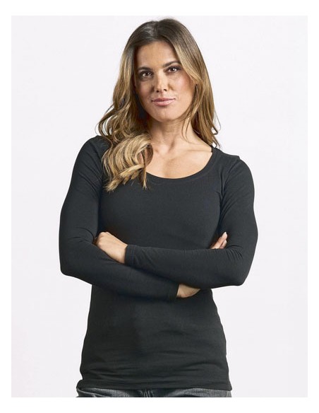 PRM-4085-Womens Slim Fit-T Long Sleeve