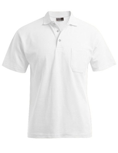 PRM-4100-Mens Heavy Polo Pocket