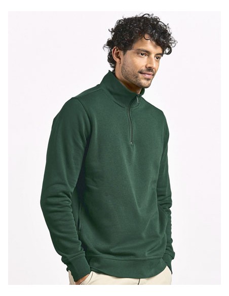 PRM-5052-Unisex Troyer Side Pocket