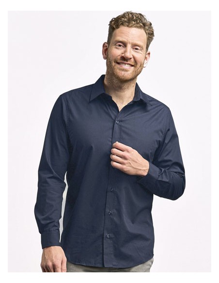 PRM-6310-Mens Poplin Shirt Long Sleeve