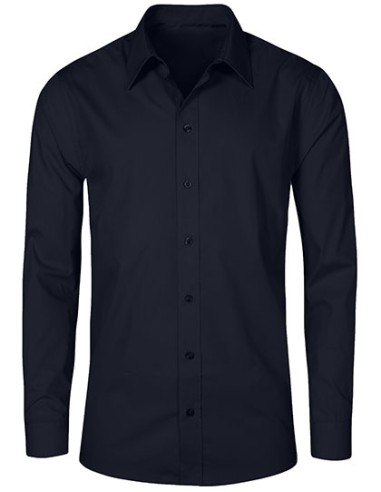 PRM-6310-Mens Poplin Shirt Long Sleeve