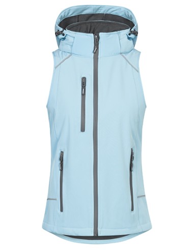 PRM-7845-Womens Softshell Vest