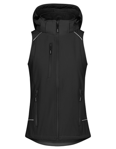 PRM-7845-Womens Softshell Vest