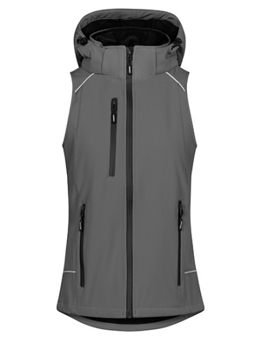 PRM-7845-Womens Softshell Vest