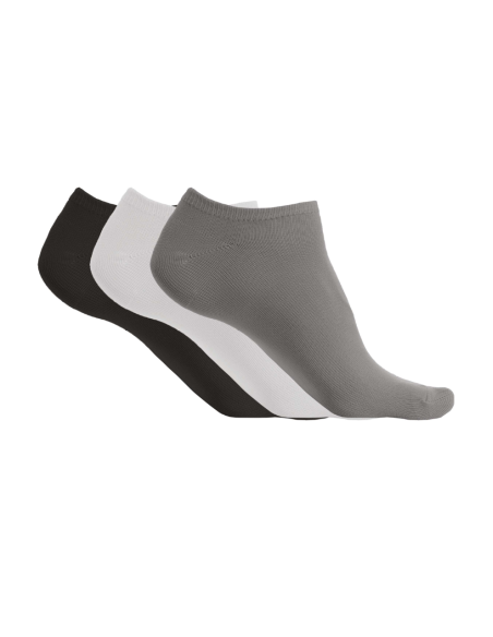 PRO-PA033-MICROFIBRE TRAINER SOCKS - PACK OF 3 PAIRS