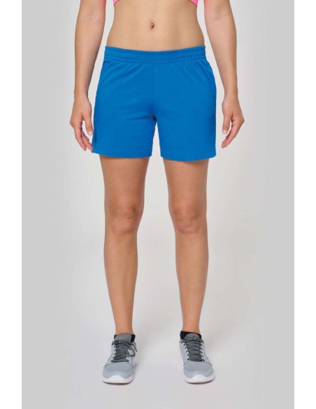 PRO-PA152-LADIES' JERSEY SPORTS SHORTS