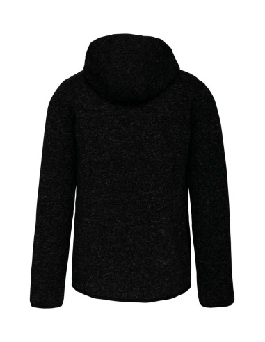 PRO-PA366-LADIES’ HEATHER HOODED JACKET
