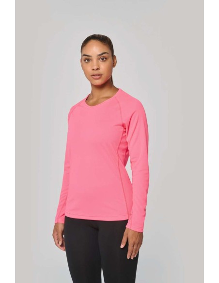 PRO-PA444-LADIES' LONG-SLEEVED SPORTS T-SHIRT