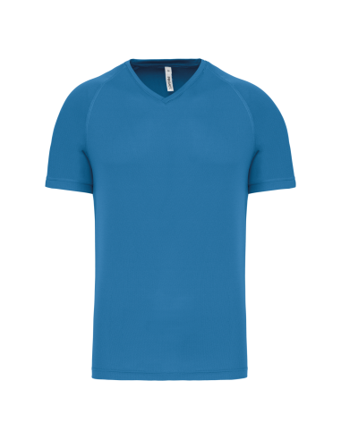 PRO-PA476-MEN’S V-NECK SHORT-SLEEVED SPORTS T-SHIRT