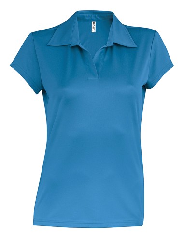 PRO-PA483-Polo sport manches courtes femme