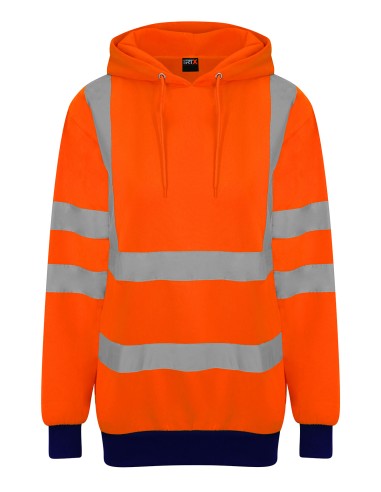 PRR-RX740-Sweat-shirt à capuche à visibilité renforcée