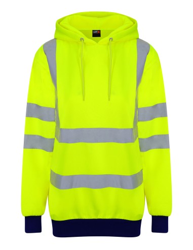 PRR-RX740-Sweat-shirt à capuche à visibilité renforcée