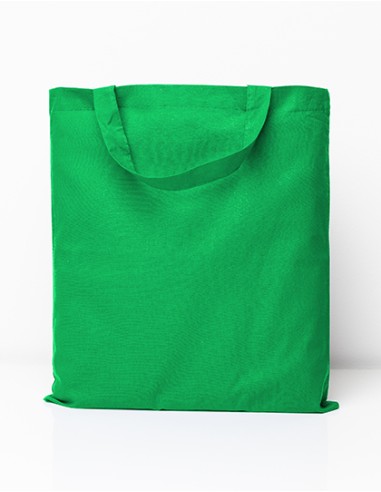 PRI-XT002-Cotton Bag Colored Short Handles