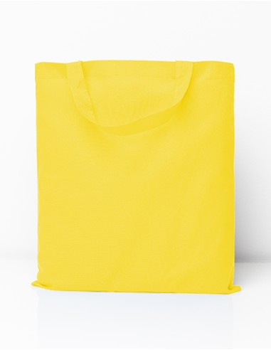 PRI-XT002-Cotton Bag Colored Short Handles