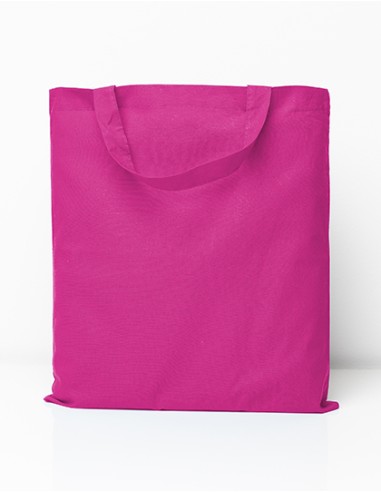 PRI-XT002-Cotton Bag Colored Short Handles