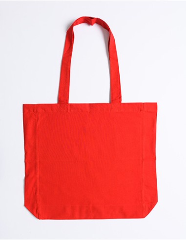 PRI-XT95-Cotton Bag Side Fold Long Handles