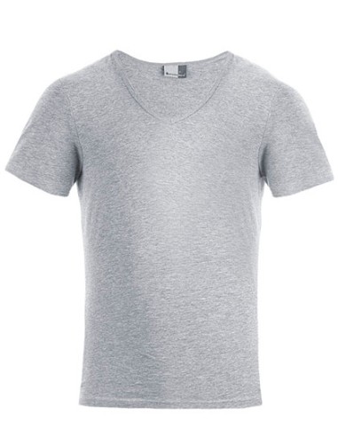 PRM-3082-Mens Slim Fit V-Neck-T