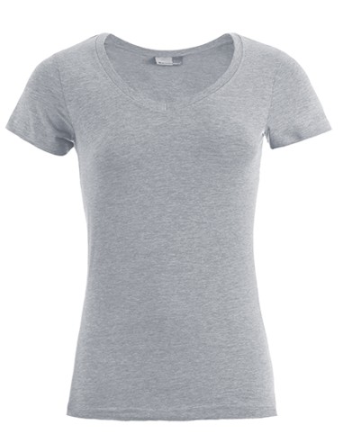 PRM-3086-Womens Slim Fit V-Neck-T