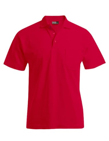 PRM-4100-Mens Heavy Polo Pocket