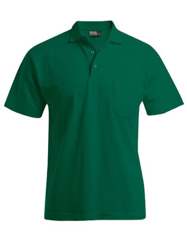 PRM-4100-Mens Heavy Polo Pocket