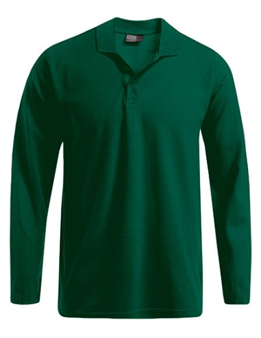 PRM-4600-Mens Heavy Polo Long Sleeve