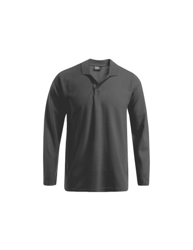 PRM-4600-Mens Heavy Polo Long Sleeve
