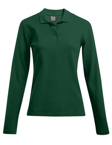 PRM-4605-Womens Heavy Polo Long Sleeve