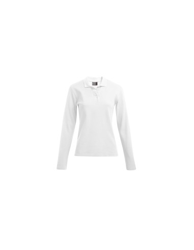 PRM-4605-Womens Heavy Polo Long Sleeve