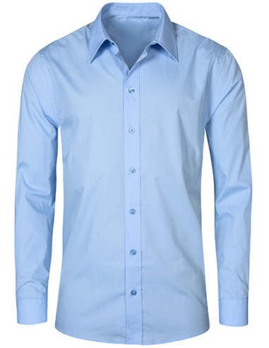 PRM-6310-Mens Poplin Shirt Long Sleeve