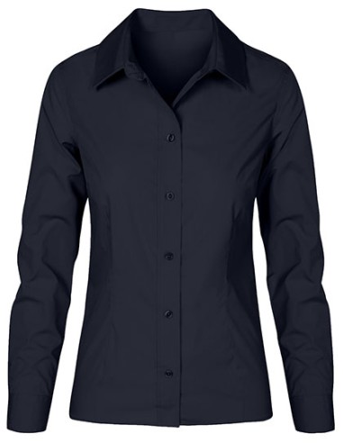 PRM-6315-Womens Poplin Shirt Long Sleeve