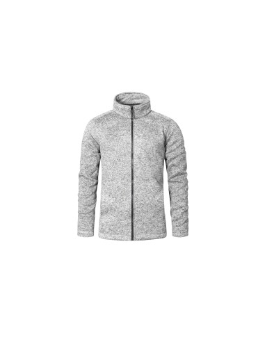 PRM-7720-Mens Knit Fleece Jacket C+