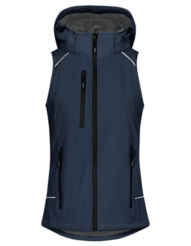 PRM-7845-Womens Softshell Vest