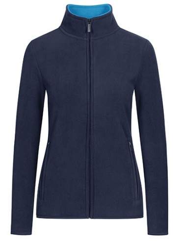 PRM-7965-Womens Double Fleece Jacket
