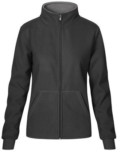 PRM-7985-Womens Double Fleece Jacket