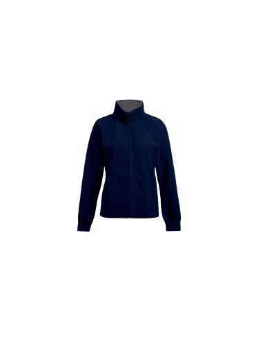 PRM-7985-Womens Double Fleece Jacket
