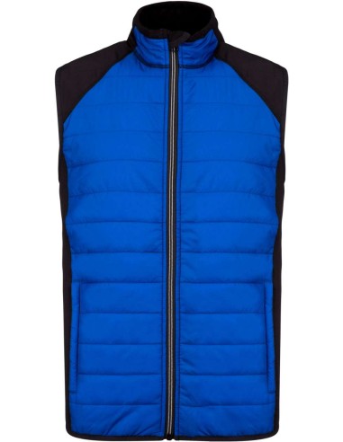 PRO-PA235-DUAL-FABRIC SLEEVELESS SPORTS JACKET