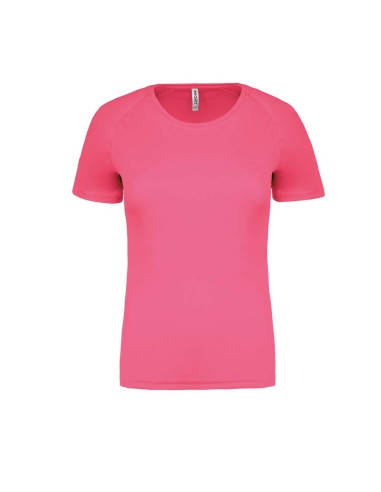 PRO-PA439-T-shirt sport manches courtes femme
