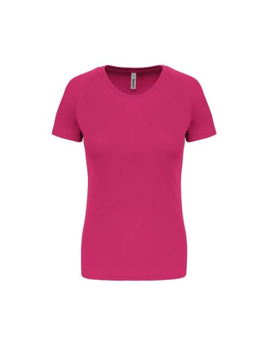 PRO-PA439-T-shirt sport manches courtes femme
