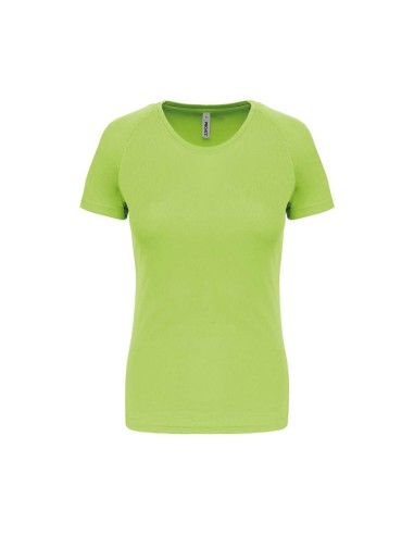 PRO-PA439-T-shirt sport manches courtes femme