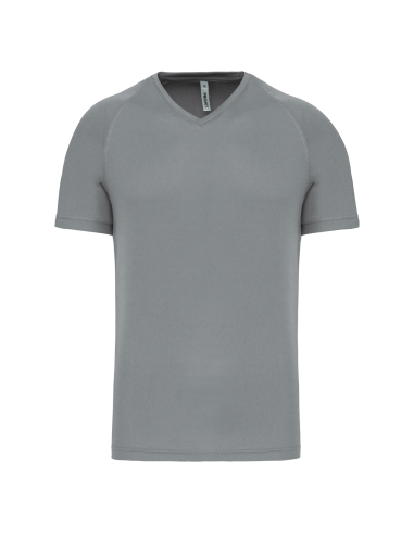 PRO-PA476-MEN’S V-NECK SHORT-SLEEVED SPORTS T-SHIRT