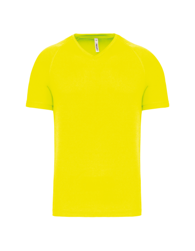 PRO-PA476-MEN’S V-NECK SHORT-SLEEVED SPORTS T-SHIRT