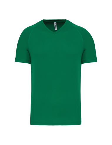 PRO-PA476-MEN’S V-NECK SHORT-SLEEVED SPORTS T-SHIRT