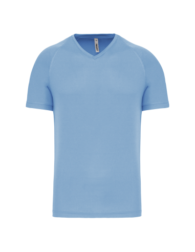 PRO-PA476-MEN’S V-NECK SHORT-SLEEVED SPORTS T-SHIRT