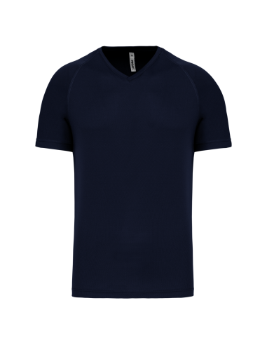PRO-PA476-MEN’S V-NECK SHORT-SLEEVED SPORTS T-SHIRT