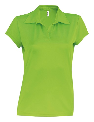 PRO-PA483-Polo sport manches courtes femme