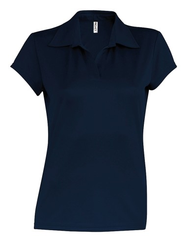 PRO-PA483-Polo sport manches courtes femme
