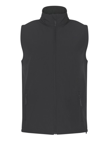 PRR-RX550-Veste sans manches Softshell Classic double épaisseur