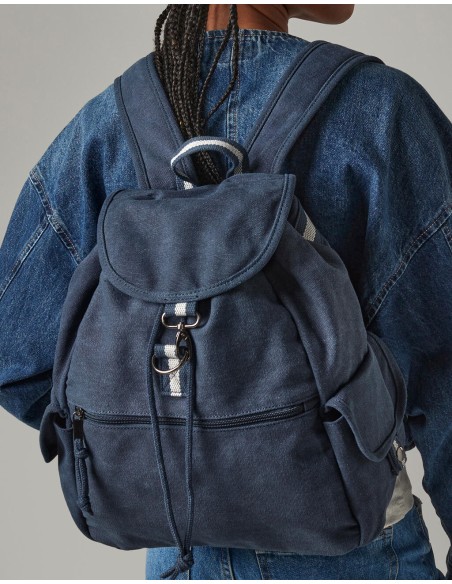 QUA-QD612-Vintage Canvas Backpack