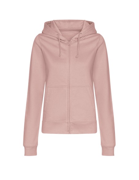 A-JH50F-Sweat zippé universitaire femme
